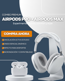 Combo Premium: AirPods Pro + AirPods Max